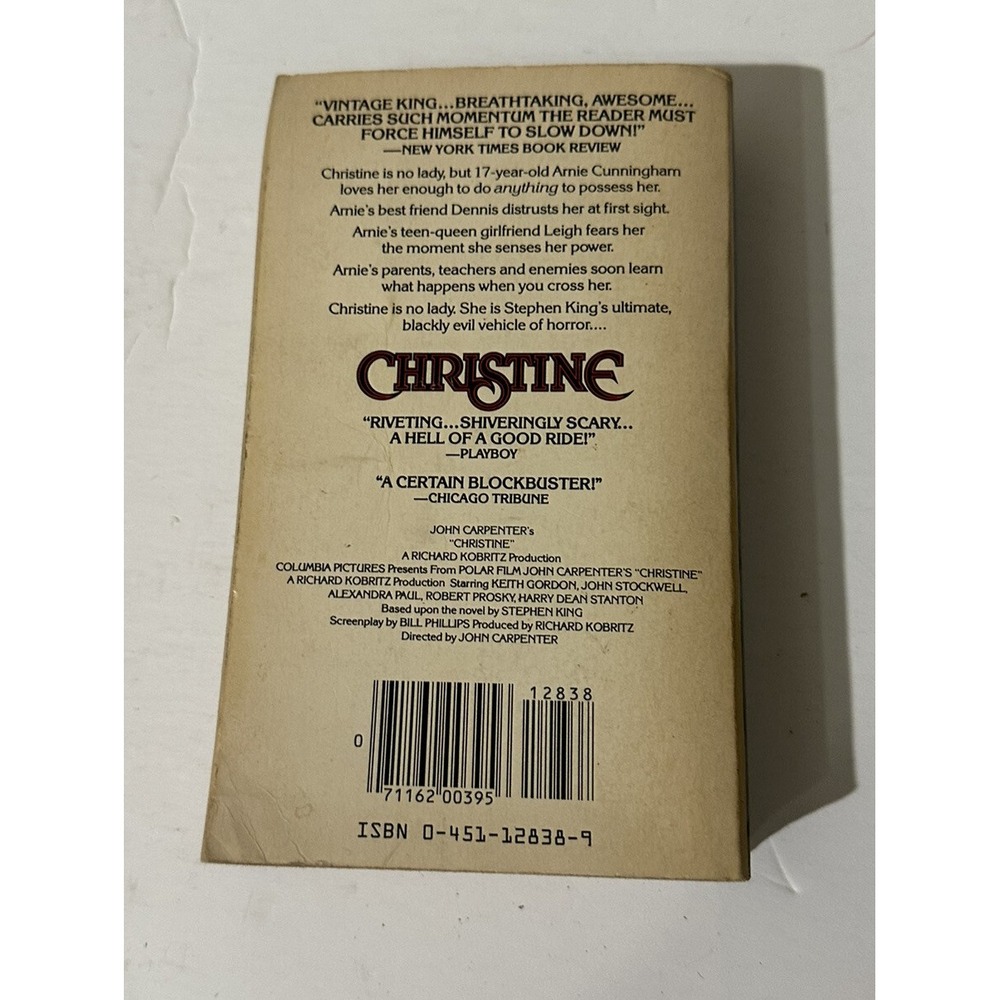 Stephen King Book Lot 3 Paperback- It - Waste Lands - Christine